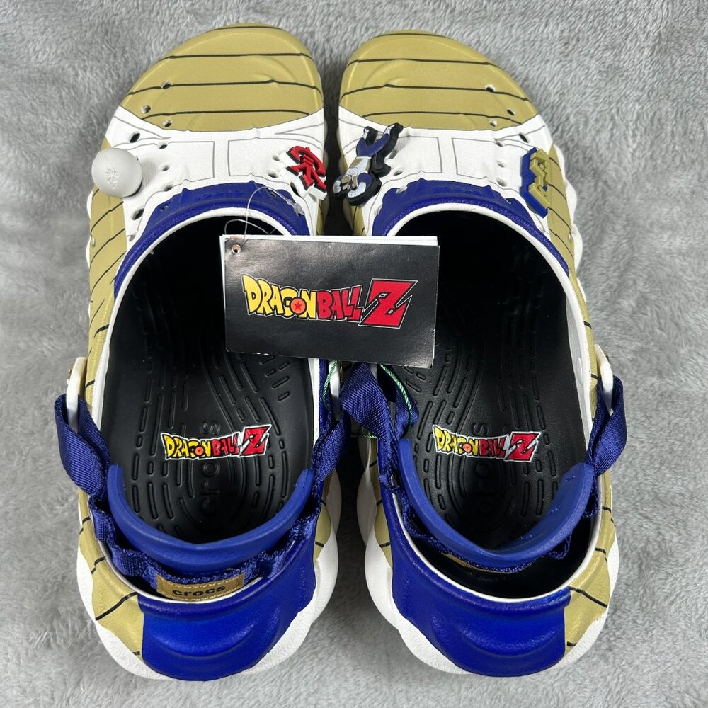 Crocs Men's Dragon Ball Z Echo Clogs Vegeta Size 11 Model 211137-90H Anime Wuxia - Picture 8 of 16